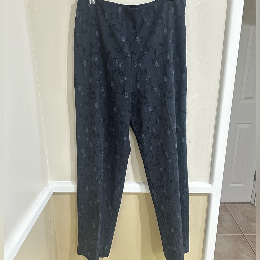 Blue Dress Pants with Tailored Fit